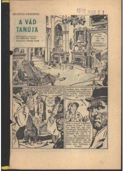 Cs. Horváth Tibor, Agatha Christie - A vád tanúja Cs. Horváth Tibor, Agatha Christie - A vád tanúja, Budapest 1968 antikvár könyv