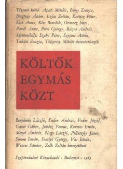 Domokos Mátyás - Költők egymás közt Domokos Mátyás - Költők egymás közt, Budapest 1969 antikvár könyv