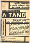 Várkonyi Mihály - A tanú