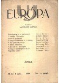 Dr. Matolcsy Mátyás - Uj Európa 1944 április 4. szám