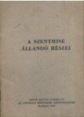  - A szentmise állandó részei