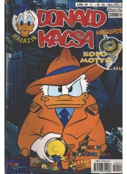 Walt Disney - Donald Kacsa 2000/10 Walt Disney - Donald Kacsa 2000/10, Budapest 2000 antikvár könyv