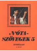 Leszler József - Nótaszövegek 5.