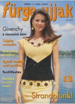 Németh Magda - Fürge ujjak 2001. 7. szám július Németh Magda - Fürge ujjak 2001. 7. szám július, Budapest 2001 antikvár könyv