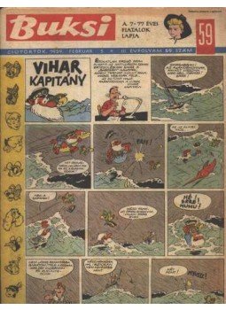 - Buksi 59. 1959. február - Buksi 59. 1959. február, Újvidék 1959 antikvár könyv