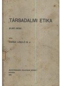 Varga László - Társadalmi etika