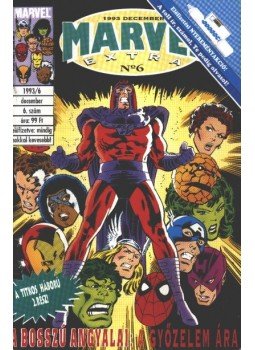 Stern, Roger, Shooter, Jim - Marvel 1993/6 december 6. szám Stern, Roger, Shooter, Jim - Marvel 1993/6 december 6. szám, Budapest 1993 antikvár könyv