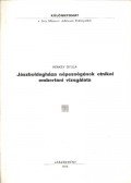 Henkey Gyula - Jászboldogháza népességének etnikai embertani vizsgálata