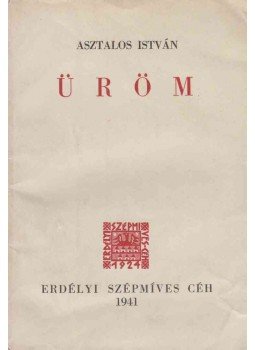 Asztalos István - Üröm Asztalos István - Üröm, Kolozsvár 1941 antikvár könyv