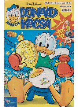 Walt Disney - Donald Kacsa 2002/03 Walt Disney - Donald Kacsa 2002/03, Budapest 2002 antikvár könyv
