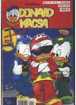 Walt Disney - Donald Kacsa 2002/01 Walt Disney - Donald Kacsa 2002/01, Budapest 2002 antikvár könyv