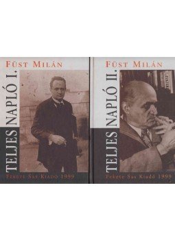 Füst Milán - Teljes napló I-II. Füst Milán - Teljes napló I-II., Budapest 1999 antikvár könyv