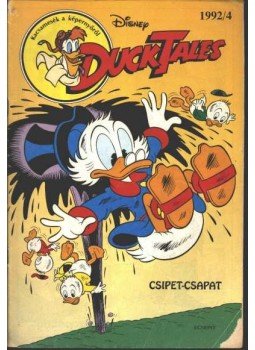 Walt Disney - Duck Tales 1992/4 Walt Disney - Duck Tales 1992/4, Budapest 1992 antikvár könyv