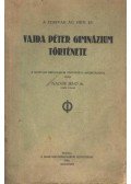 Nádor Jenő - Vajda Péter gimnázium története
