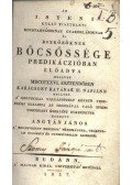 Angyán János - Az isteni külső tiszteleti rendtartásoknak és eszközöknek böcsössége predikáczióban előadva