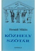 Hernádi Miklós - Közhelyszótár