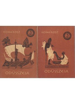 Homérosz - Odüsszeia I-II. kötet Homérosz - Odüsszeia I-II. kötet, Budapest 1963 antikvár könyv