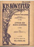 Jámbor László - Levelek egy Mária-leányhoz