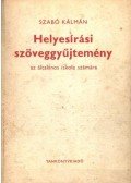 Szabó Kálmán - Helyesírási szöveggyűjtemény