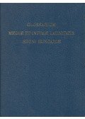 Dr. Kollin Ferenc - Glossarium Mediae et Infimae Latinitatis Regni Hungariae