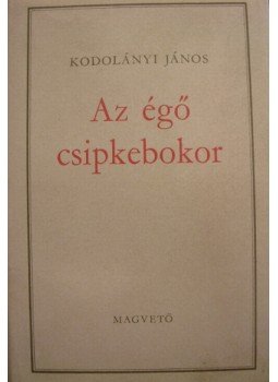 Kodolányi János - Az égő csipkebokor I-II. Kodolányi János - Az égő csipkebokor I-II., Budapest 1978 antikvár könyv