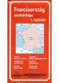  - Franciaország autótérképe