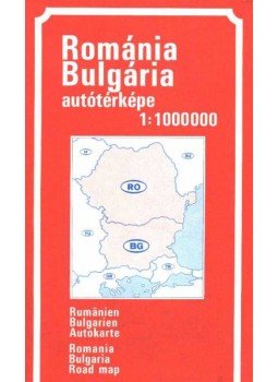- Románia Bulgária autótérképe (1:1000000) - Románia Bulgária autótérképe (1:1000000), Budapest 0 antikvár könyv