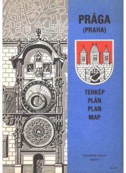 Domokos György, Szép János - Prága térkép Domokos György, Szép János - Prága térkép, Budapest 1983 antikvár könyv