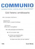 Gál Ferenc - Communio 1998. Szent Mihály