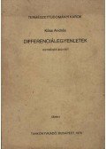 Kósa András - Differenciálegyenletek