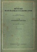 Dr. Fazekas Ferenc - Műszaki matematikai gyakorlatok