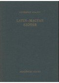 Györkösy Alajos - Latin-magyar szótár