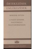 Borzsák István - A Nagy Sándor-hagyomány Magyarországon