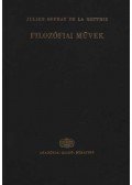 Mettrie, Julien Offray de la - Filozófiai művek