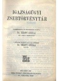 Dr. Térfy Gyula - Igaszságügyi zsebtörvénytár