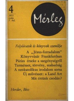 Ladislaus Bálint - Mérleg 1971/4