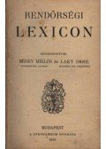 Rédey Miklós,Laky Imre - Rendőrségi Lexicon