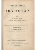 Dr. Belky János,Dr. Genersich Antal - Törvényszéki orvostan