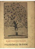 Martinovics Ignác - Filozófia írások