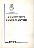 Timoránszky Péter - Rendészeti tanulmányok