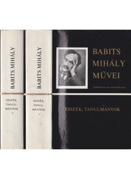 Babits Mihály - Esszék, tanulmányok I-II. Babits Mihály - Esszék, tanulmányok I-II., Budapest 1978 antikvár könyv