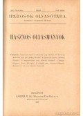 Mártonfy Márton (szerkesztő) - Iparosok Olvasótára XV. évfolyam I-X. füzet