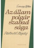 Somogyi Zoltán - Az állampolgár szabadsága Platóntól Hegelig