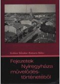 Katona Béla,Erdész Sándor - Fejezetek Nyíregyháza művelődéstörténetéből