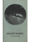 G. Nagy Ilián - Vallató remény (dedikált)
