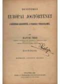 Dr. Hajnik Imre - Egyetemes európai jogtörténet