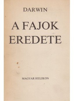 Charles Darwin - A fajok eredete, Budapest 1973 antikvár könyv