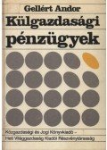 Gellért Andor - Külgazdasági pénzügyek