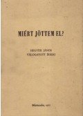 Hegyesi János - Miért jöttem el?