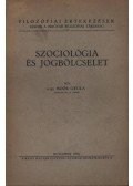 Moór Gyula - Szociológia és jogbölcselet